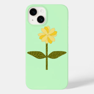 Yellow Daisy Flower Case-Mate iPhone 14 Case