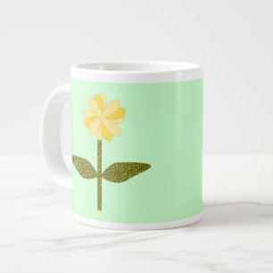 Yellow Daisy Flower Mug