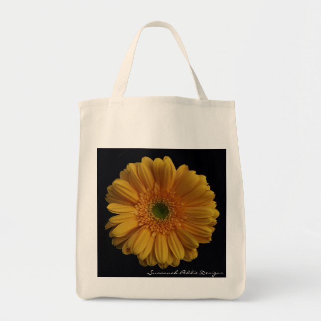 Yellow Daisy Grocery Bags (Front)