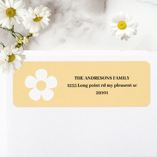 Yellow Daisy Happy Birthday    Floral Party