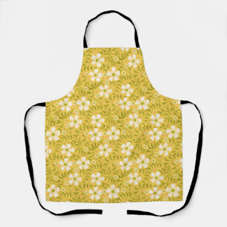Yellow Daisy Kitchen for Her Daisy Days Floral Apron
