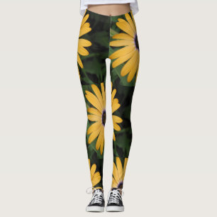 Yellow Daisy Leggings