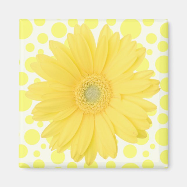 Yellow Daisy Magnet (Front)