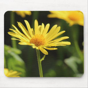 Yellow Daisy Mouse Mat