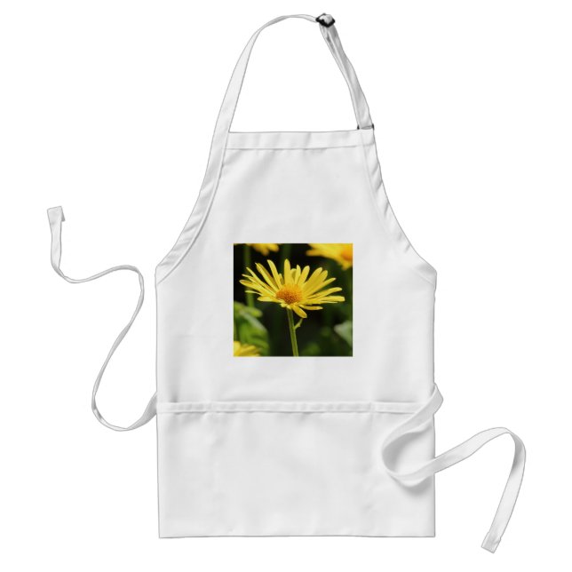 Yellow Daisy Standard Apron (Front)