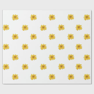 Yellow Daisy Wrapping Paper