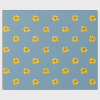 Yellow Daisy Wrapping Paper