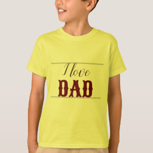 Yellow Dark red kids boy T-Shirt