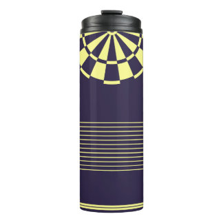 yellow dart thermal tumbler