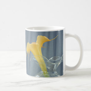 Yellow Datura Flower Photo Art Coffee Mugs
