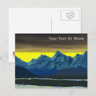 Yellow Dawn North Postcard