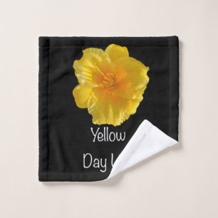 Yellow Day Lilly Towel Set