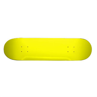 Yellow Deck Skateboard