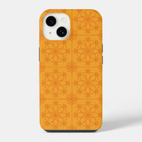 Yellow Decorative mandala art geometric Pattern