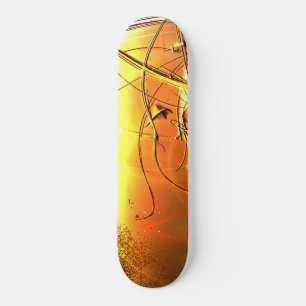 Yellow Design Skateboard