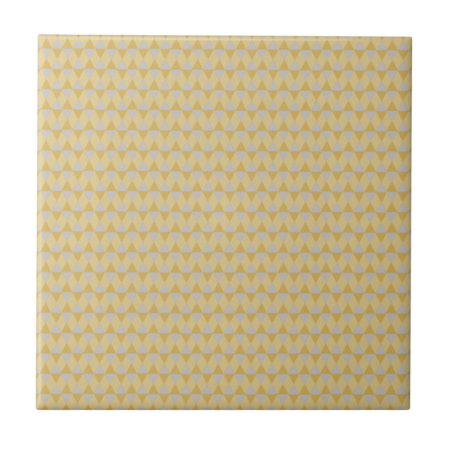 Yellow diamonds tile (Front)