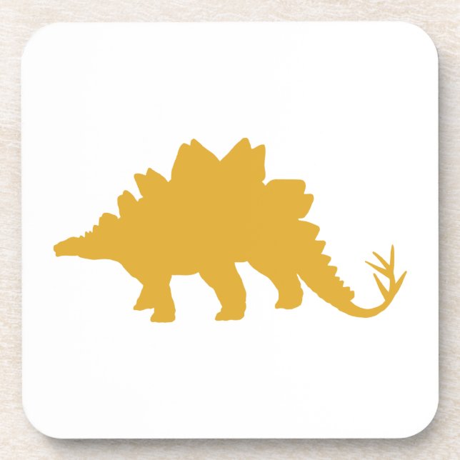Yellow Dinosaur Coaster (Front)