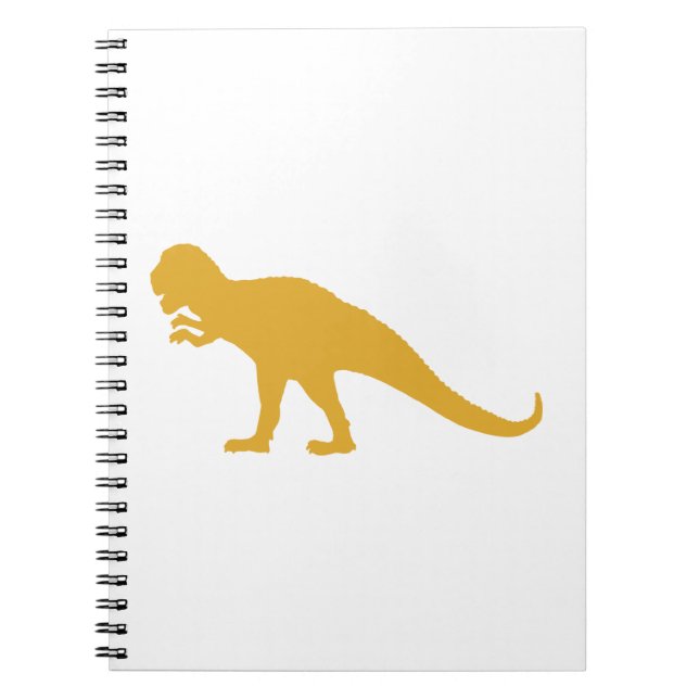 Yellow Dinosaur Notebook (Front)
