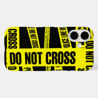 Yellow Do Not Cross Crime Scene Tape Danger Areas