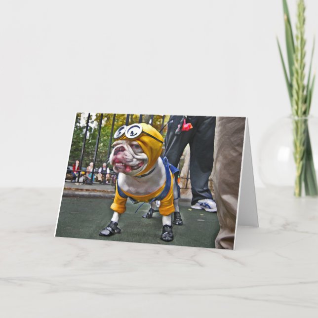 Yellow Dog Card (Front)