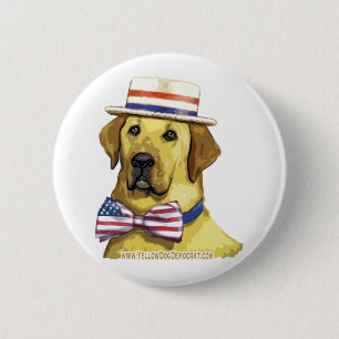 Yellow Dog Democrat  Button 
