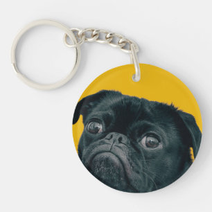 yellow dog key ring