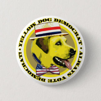 Yellow Dog Logo Button 