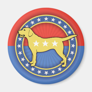 Yellow Dog Magnet