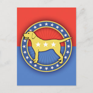 Yellow Dog Postcard