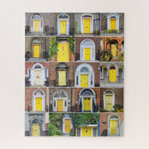 Yellow Doors of Ireland Jigsaw Puzzle