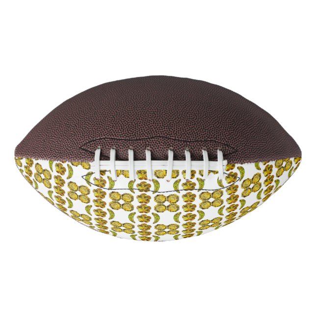 Yellow Dotted Pattern American Football (Front)