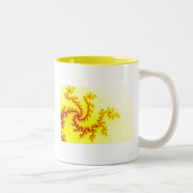 Yellow Dragon Mug (Right)
