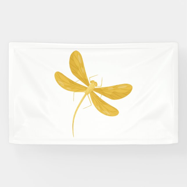 yellow dragonfly banner (Horizontal)