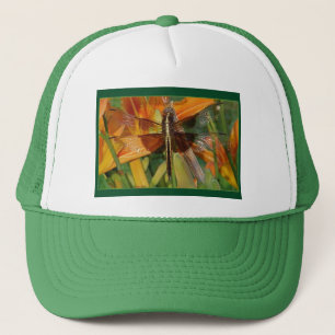 Yellow Dragonfly Hat