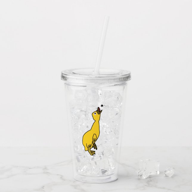 Yellow Duck Acrylic Tumbler (Back Ice)