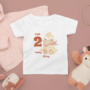 Yellow Duck Birthday  Toddler T-Shirt