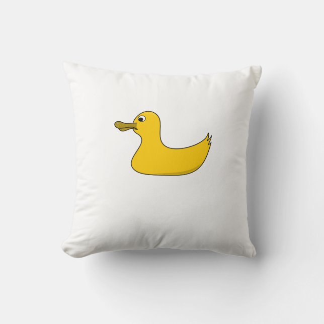Yellow Duck Cushion (Front)