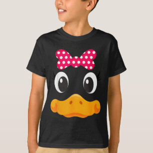 Yellow Duck Face Halloween Animal Costume Coquette T-Shirt