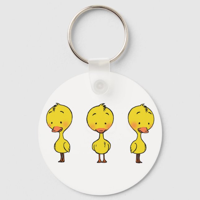 Yellow duck key chain (Front)