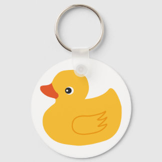 Yellow Duck Key Ring