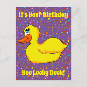 Yellow Duck Postcard