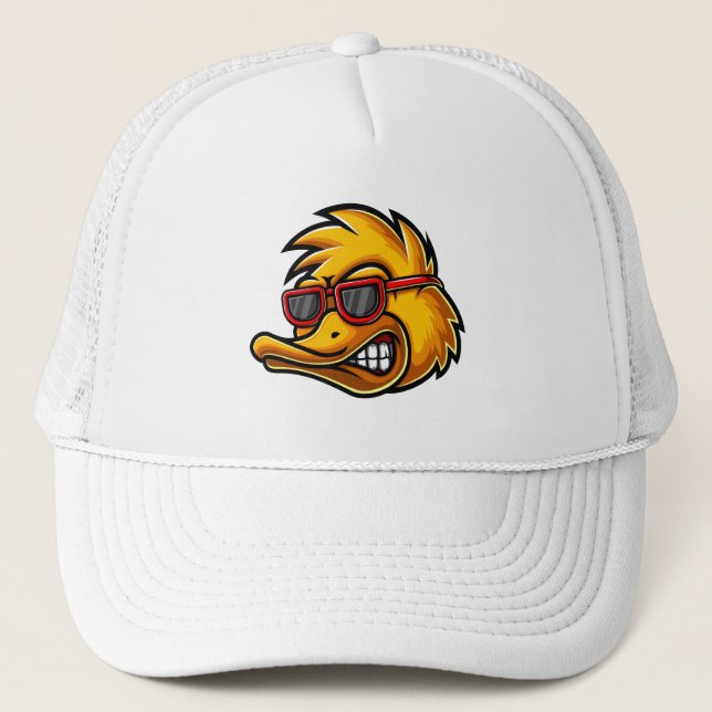 Yellow Duck Streetwise Trucker Hat (Front)