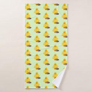 Yellow Duckling Bath Towel - Your Colours