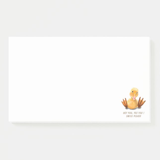Yellow Duckling Post-it® Notes (Front)