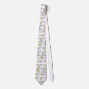 Yellow Duckling Swimming Tie