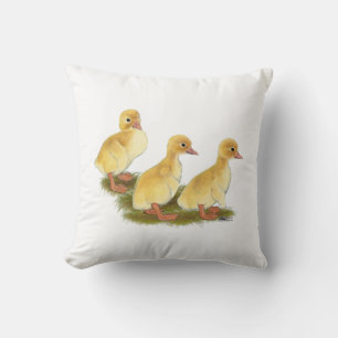 Yellow Ducklings Cushion