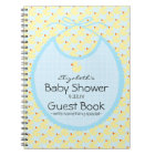 Yellow Ducks and Blue Baby Baby Shower Guest Book