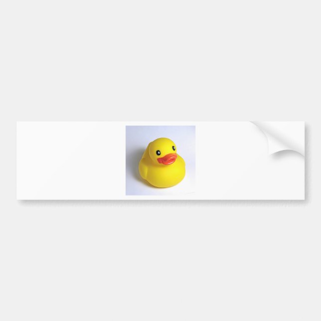 Yellow Ducky Bumper Sticker (Front)