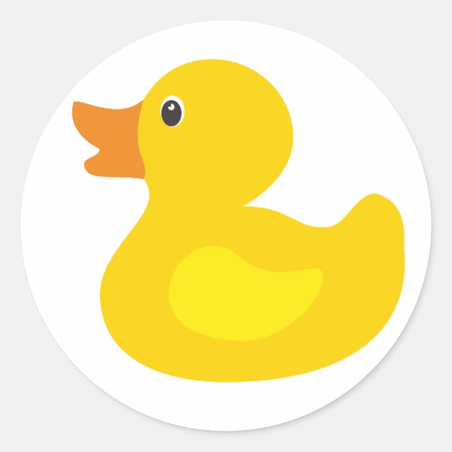 Yellow Ducky Sticker - SRF (Front)