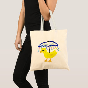 Yellow Ducky Sweet Baby Tote Bag
